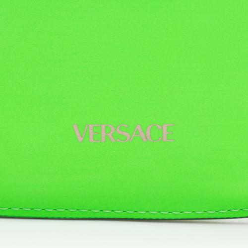 Versace Rubberized Calfskin Medusa Key Pouch