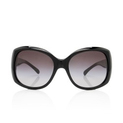 Chanel CC Oversized Butterfly Sunglasses