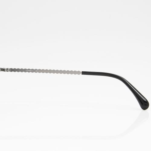 Chanel Pearl Round Sunglasses