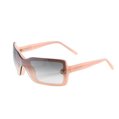 Chanel Rectangular Shield Sunglasses