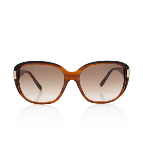 Chloe Logo Square Sunglasses