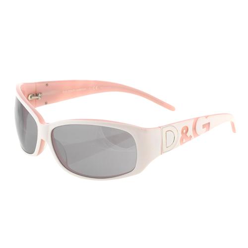 D&G Logo Arm Rectangle Sunglasses