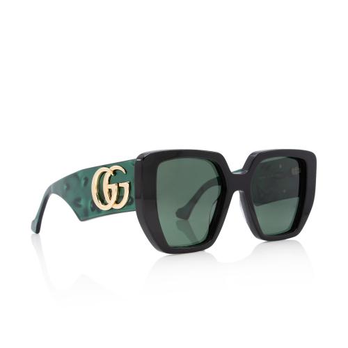 Gucci GG Oversized Rectangular Sunglasses