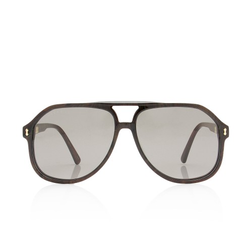 Gucci Oversize Aviator Sunglasses