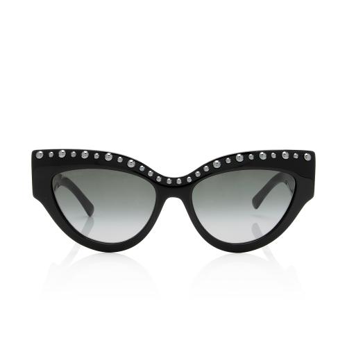 Jimmy Choo Studded Sonja Cat Eye Sunglasses