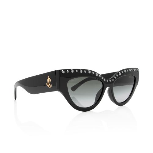 Jimmy Choo Studded Sonja Cat Eye Sunglasses