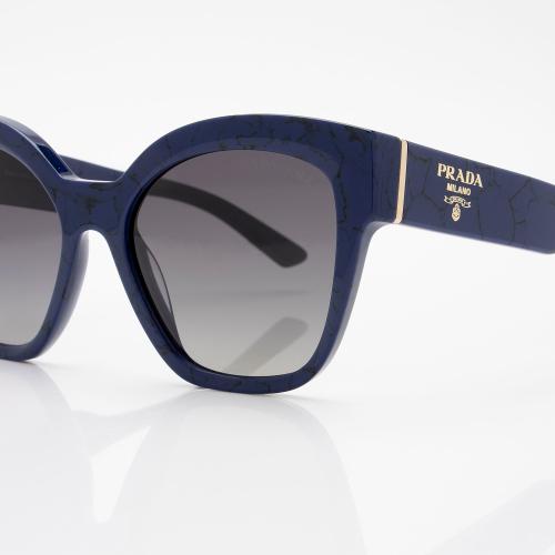 Prada Polarized Cat Eye Sunglasses