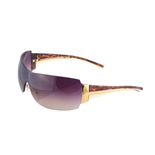 Prada Rimless Shield Sunglasses