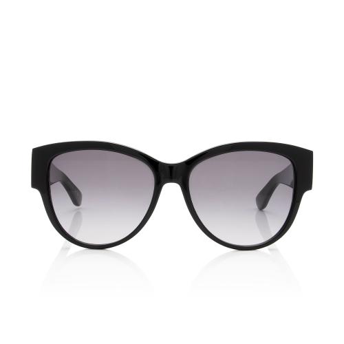 Saint Laurent Round Logo Sunglasses