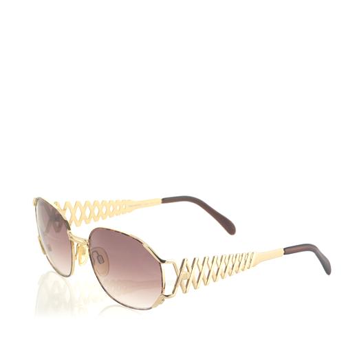 Yves Saint Laurent Tortoise Frame Sunglasses