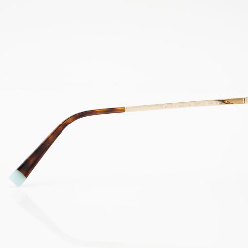 Tiffany & Co. Crystal Aviator Sunglasses