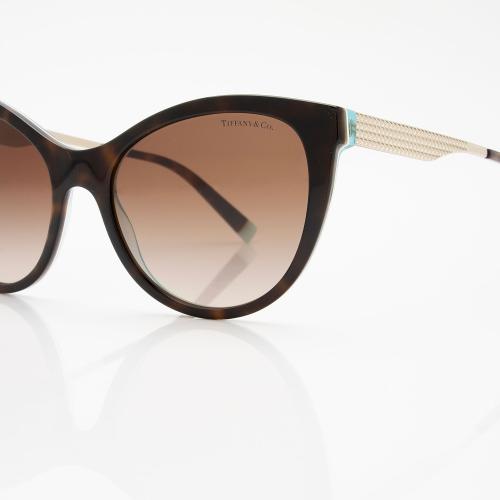 Tiffany & Co. Metal Cat Eye Sunglasses