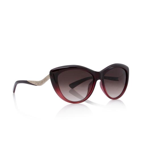 Valentino Crystal Cat Eye Sunglasses