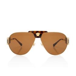 Versace Medusa Aviator Sunglasses