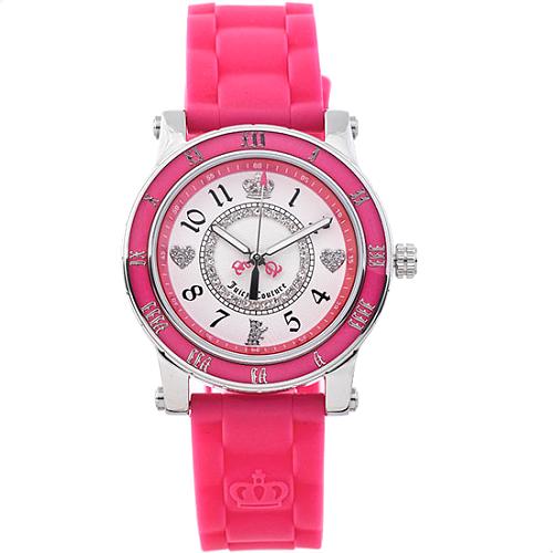 Juicy Couture Hot Pink Jelly Watch