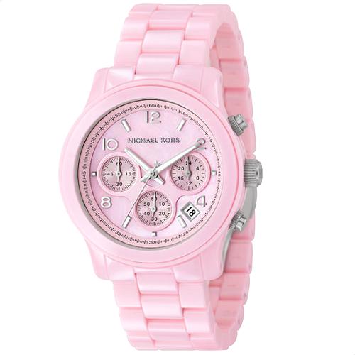 Michael Kors Pink Ceramic Watch