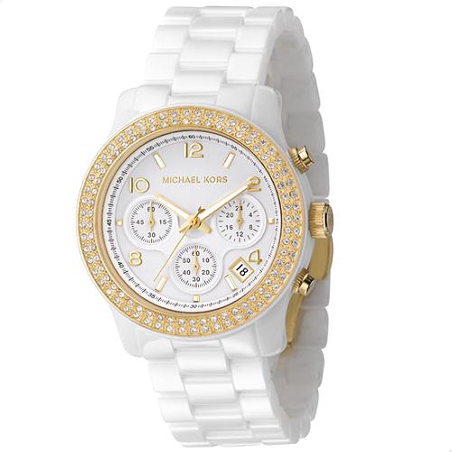 Michael Kors White Ceramic Watch