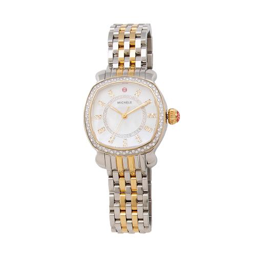 Michele Diamond Two-Tone Lilou Watch