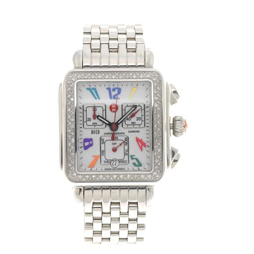 Michele Carousel Deco Day Diamond Watch