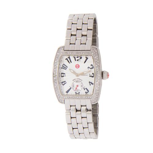 Michele Diamond Dial Urban Mini Watch